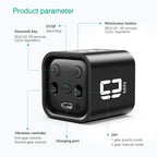 Cube Timer Productivity Timer Custom Countdown Gravity Sensor Flipping Timer for Tasks,Work,Study,Kitchen