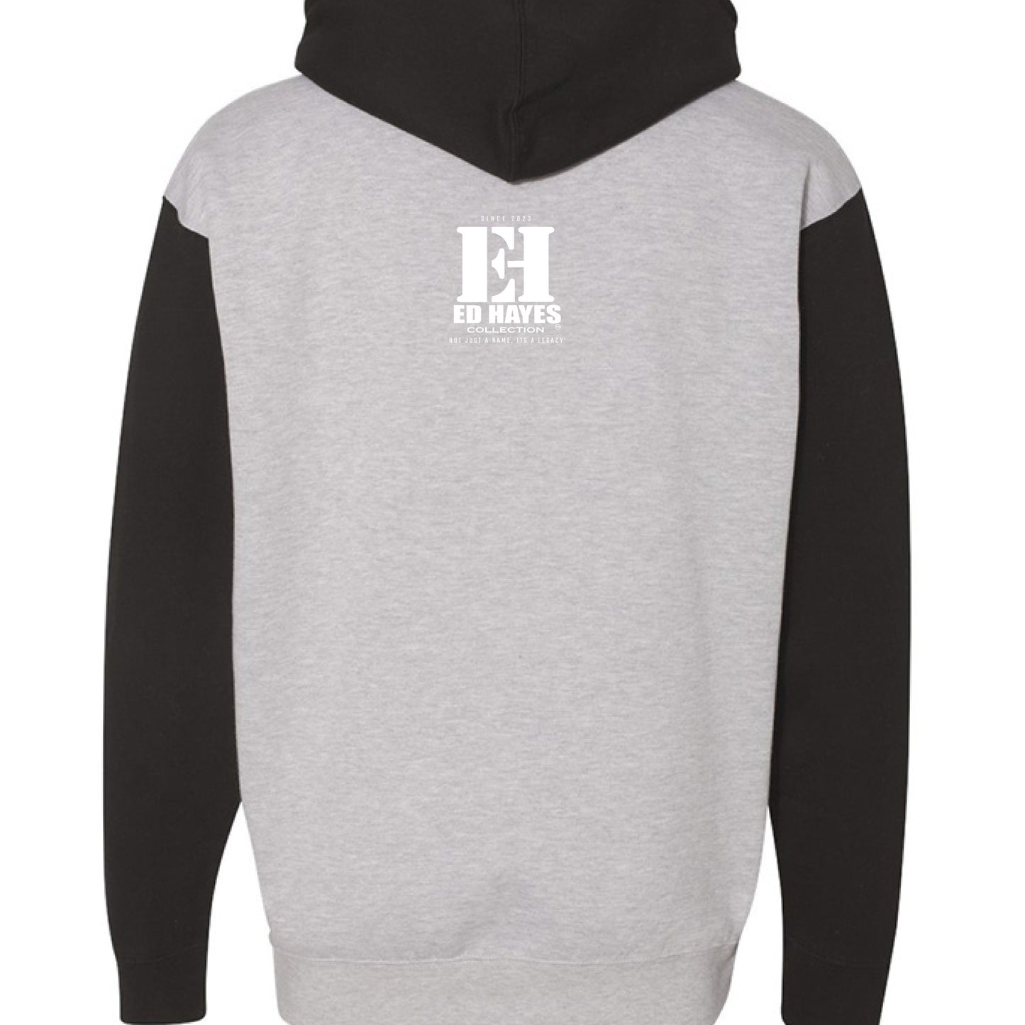 Grey Heather/ Black - BACK