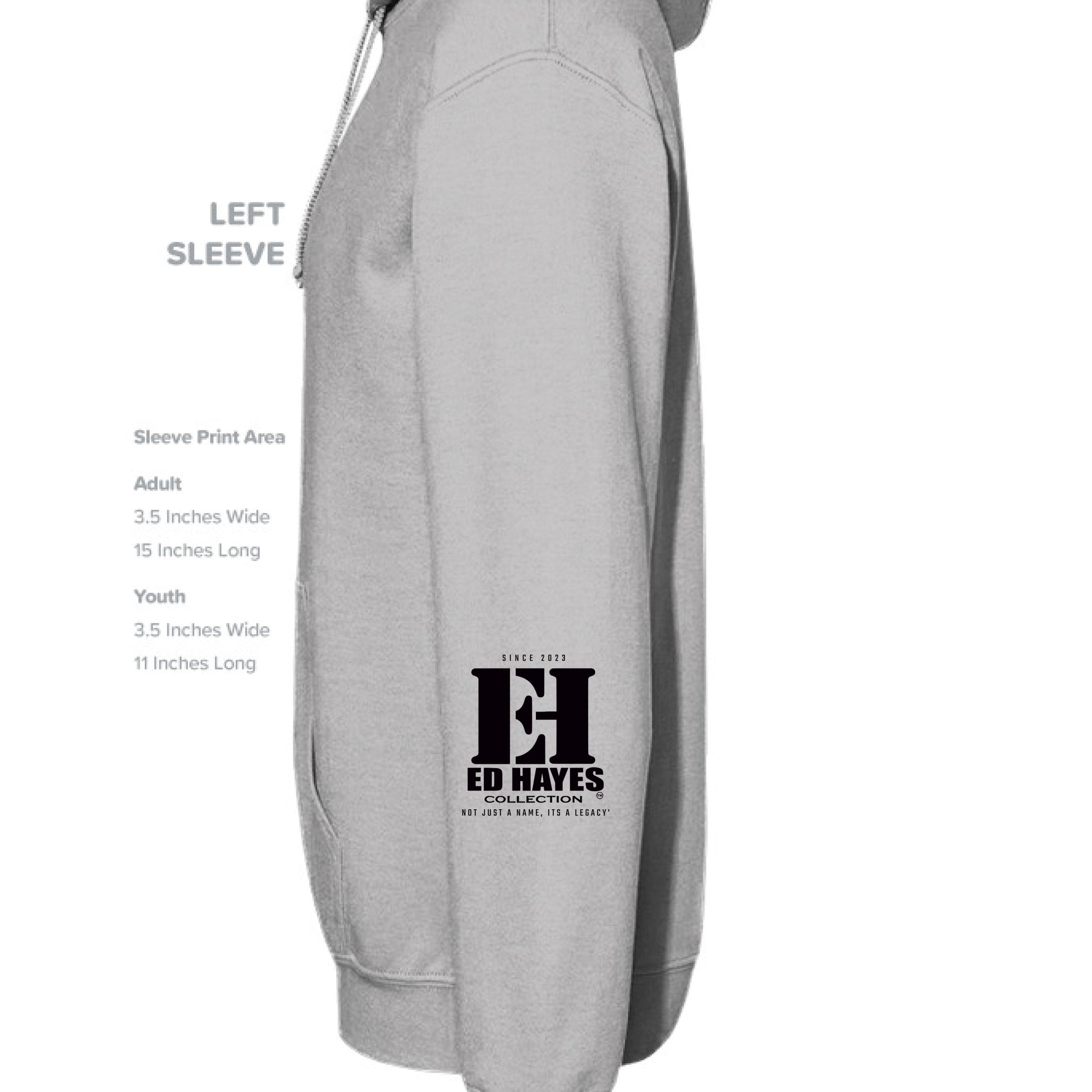 Grey Heather/ Black - SLEEVE_LEFT